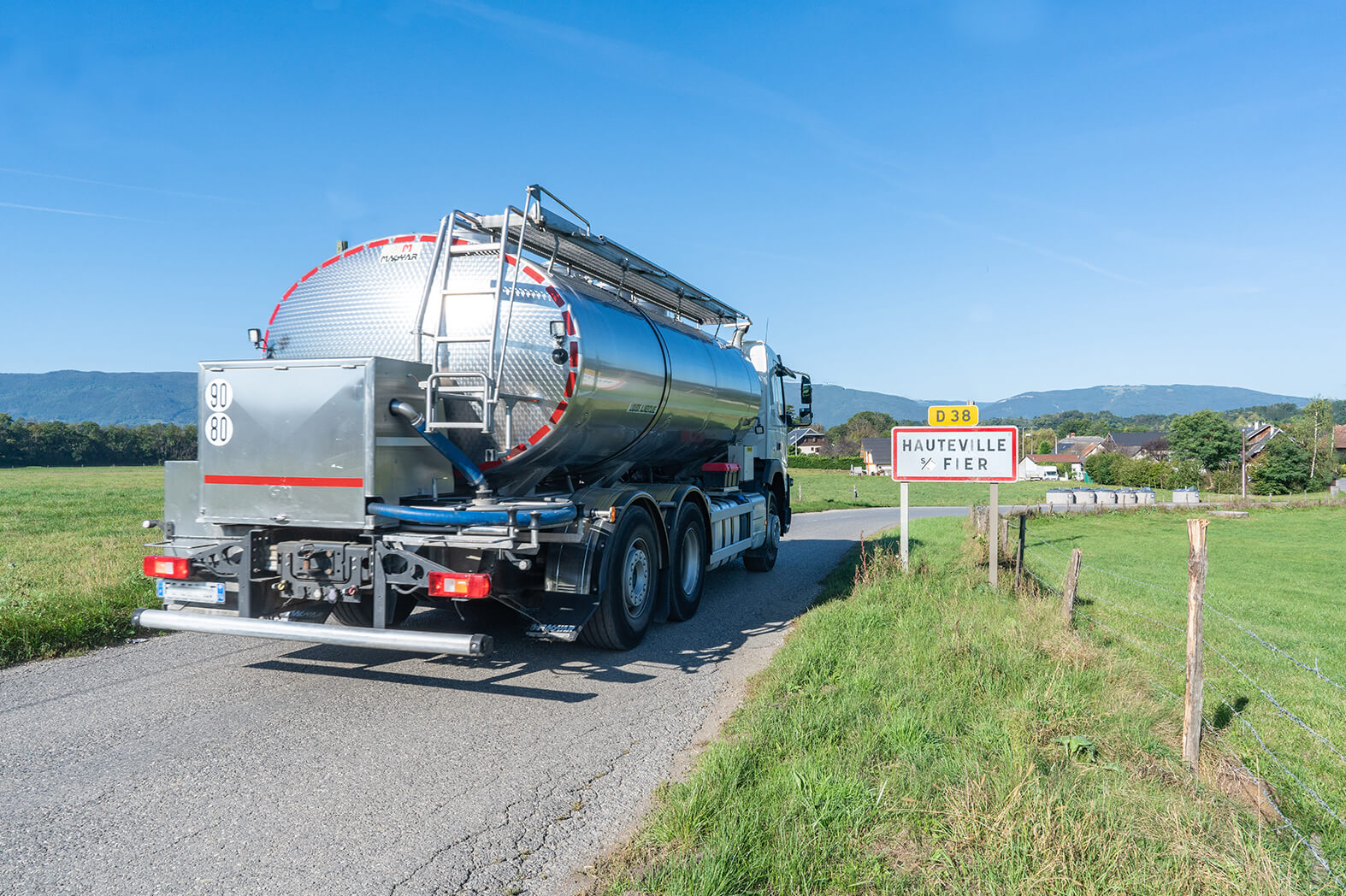 camion de lait