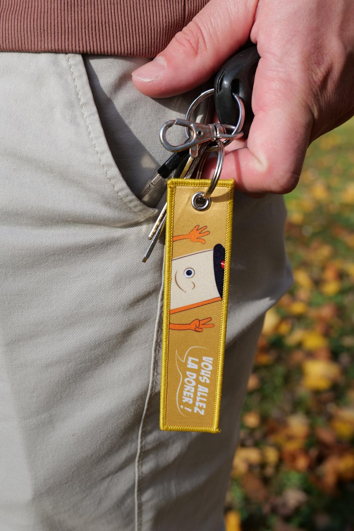 Porte Clé - Personnage Raclette de Savoie - Photo 3