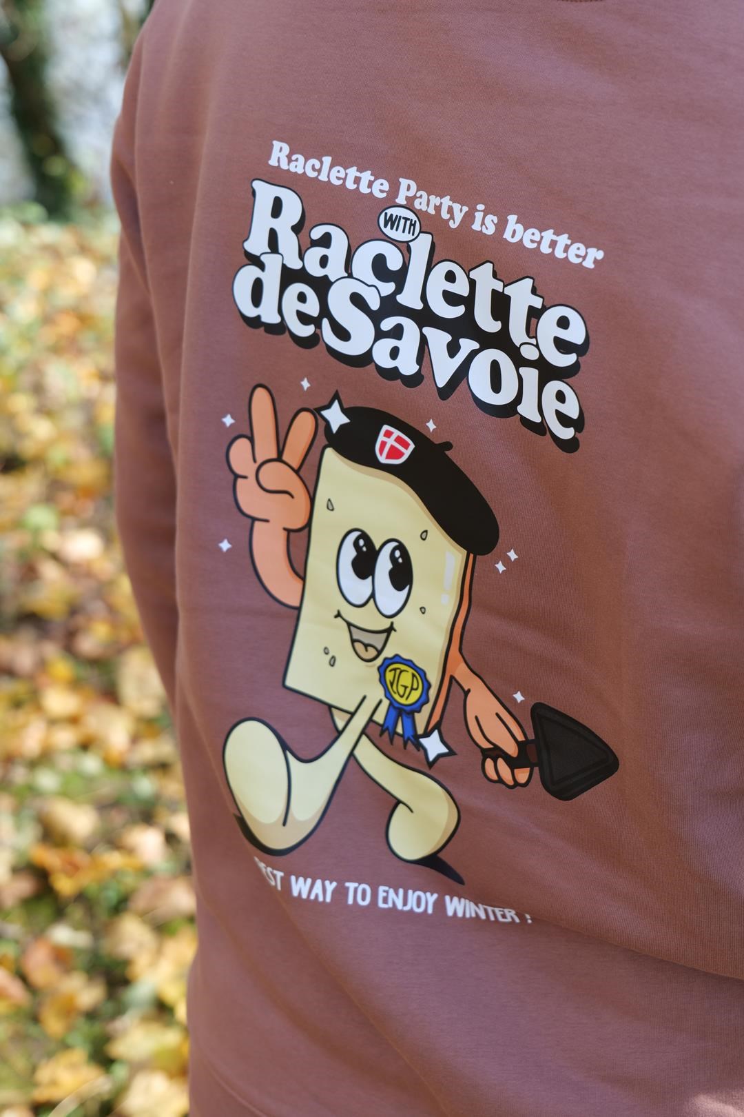 Sweat à capuche M. Raclette de Savoie (S) - Photo 3