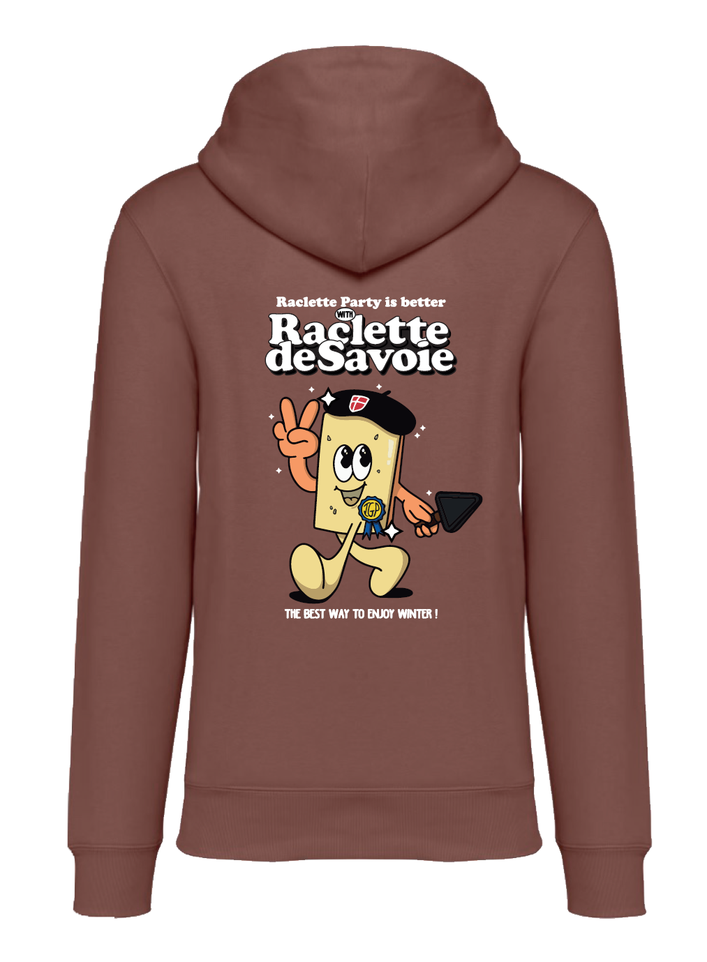 Sweat à capuche M. Raclette de Savoie (S) - Photo 5