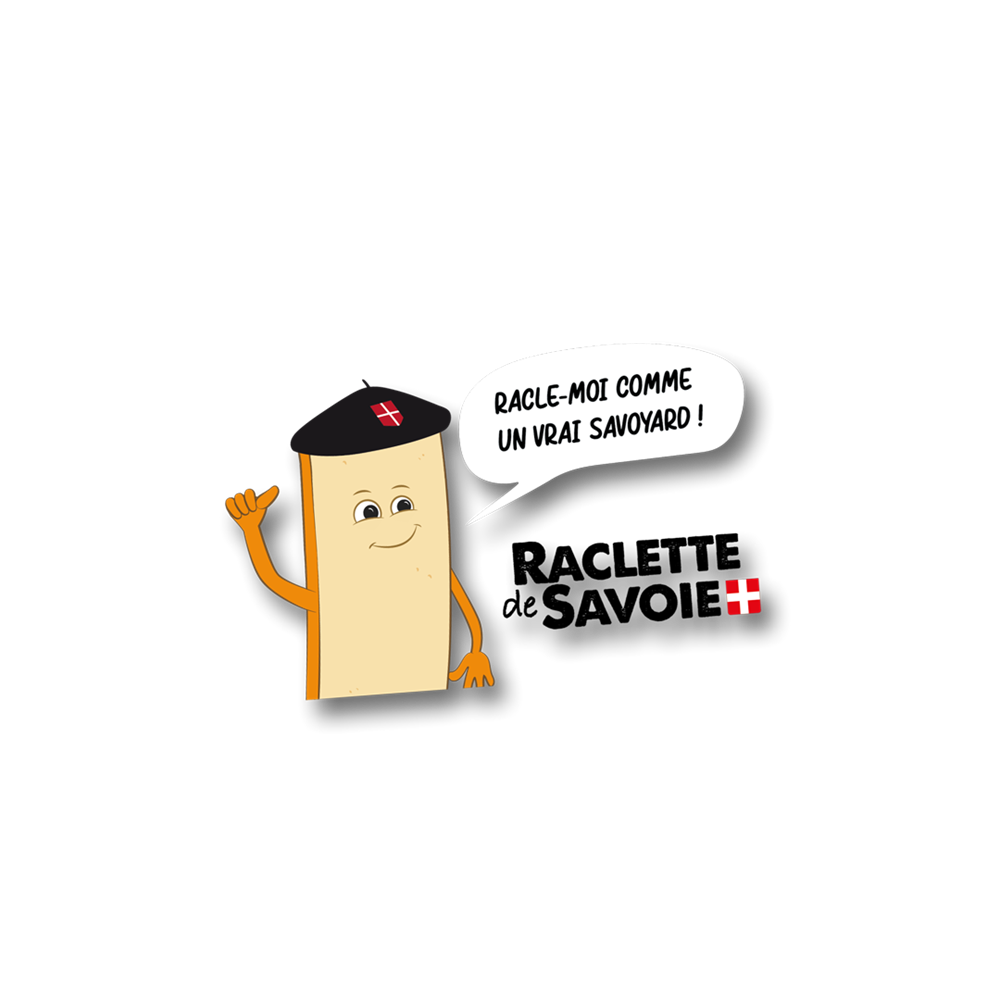 Sticker - Personnage Raclette de Savoie