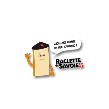 Sticker - Personnage Raclette de Savoie